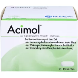 ACIMOL 500 mg plėvele dengtos tabletės, 96 vnt