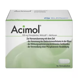 ACIMOL 500 mg plėvele dengtos tabletės, 96 vnt