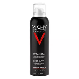 VICHY HOMME Skutimosi gelis nuo sudirginimo, 150 ml
