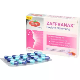 ABTEI EXPERT ZAFFRANAX Pozityvios nuotaikos kapsulės, 30 kapsulių