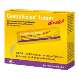 CENTROVISION Tiesioginės liuteino granulės, 28 vnt