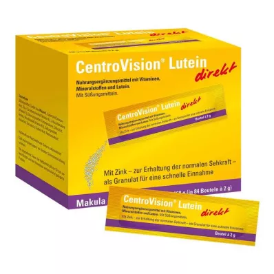 CENTROVISION Tiesioginės liuteino granulės, 84 vnt