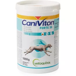CANIVITON Forte 30 granuliuotas ėdalas šunims, 1000 g
