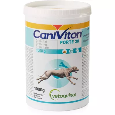 CANIVITON Forte 30 granuliuotas ėdalas šunims, 1000 g