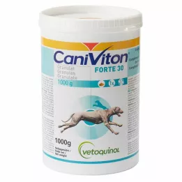 CANIVITON Forte 30 granuliuotas ėdalas šunims, 1000 g