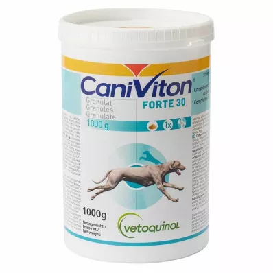CANIVITON Forte 30 granuliuotas ėdalas šunims, 1000 g