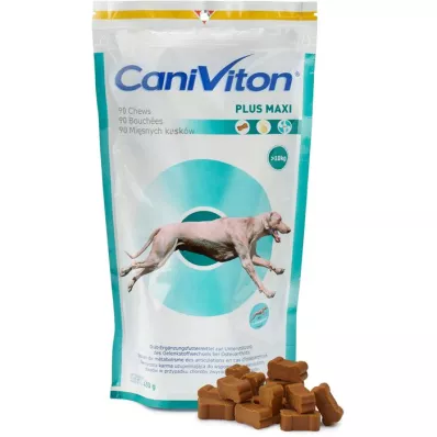 CANIVITON Plus maxi diet kramtukai šunims, 90 vnt
