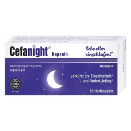 CEFANIGHT Kietosios kapsulės, 50 vnt