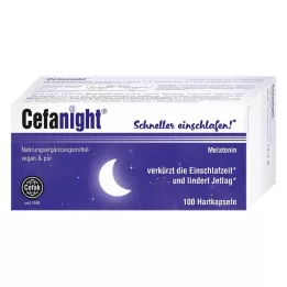 CEFANIGHT Kietosios kapsulės, 100 vnt