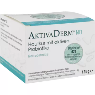 AKTIVADERM ND Neurodermitas odos gydymas aktyviaisiais probiotikais, 125 g