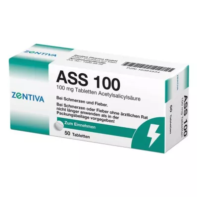 ASS 100, 50 vnt ASS 100, 50 vnt