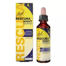 BACHBLÜTEN Original Rescura Naktiniai lašai be alkoholio, 20 ml