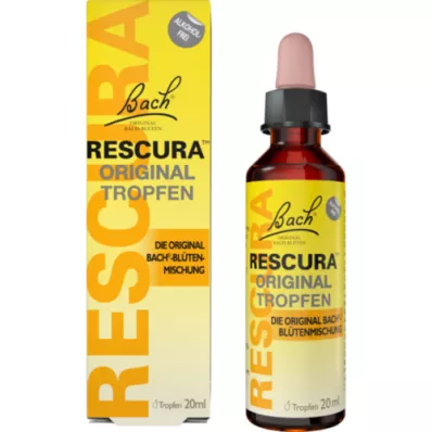 BACHBLÜTEN Original Rescura lašai be alkoholio, 20 ml