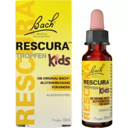 BACHBLÜTEN Original Rescura Kids Tro.be alkoholio, 10 ml