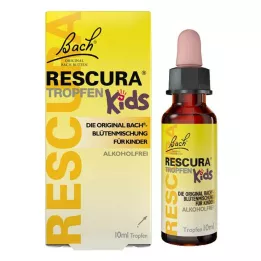 BACHBLÜTEN Original Rescura Kids Tro.be alkoholio, 10 ml
