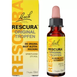 BACHBLÜTEN Original Rescura lašai su alkoholiu, 10 ml