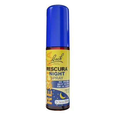 BACHBLÜTEN Original Rescura naktinis purškalas su alkoholiu, 20 ml