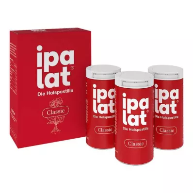 Ipalat gerklės pastilės classic, 120 vnt