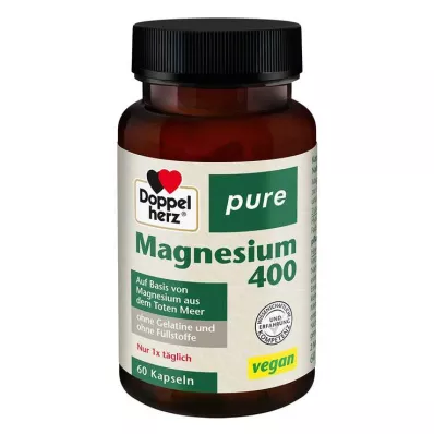 Doppelherz Magnesium 400 grynos kapsulės, 60 vnt Doppelherz Magnesium 400 grynos kapsulės, 60 vnt