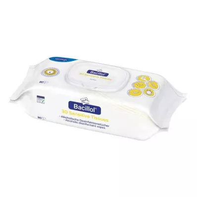 BACILLOL 30 jautrių servetėlių Flow-Pack, 80 vnt