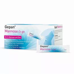GEPAN Mannose to go geriamasis tirpalas, 14X5 ml