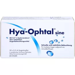 HYA-OPHTAL sine akių lašai, 30X0,5 ml