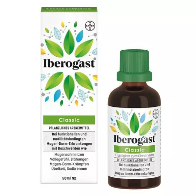 IBEROGAST Klasikinis geriamasis skystis, 50 ml IBEROGAST Klasikinis geriamasis skystis, 50 ml