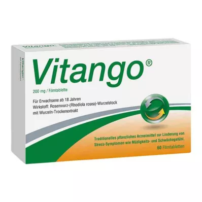 VITANGO Plėvele dengtos tabletės, 60 vnt VITANGO Plėvele dengtos tabletės, 60 vnt