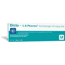 DICLO-1A Pharma Gelis nuo skausmo 10 mg/g, 100 g