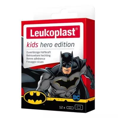 Leukoplast vaikų juostelių herojus Betmeno mišinys, 12 vnt Leukoplast vaikų juostelių herojus Betmeno mišinys, 12 vnt