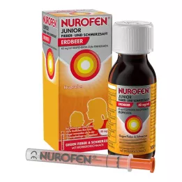 NUROFEN Jaunesniojo karščiavimo ir skausmo sultys žemės.40 mg/ml, 100 ml