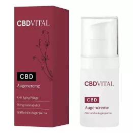 CBD VITAL Aukščiausios kokybės akių kremas, 15 ml