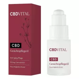 CBD VITAL Aukščiausios kokybės veido priežiūros aliejus, 20 ml