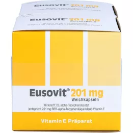 EUSOVIT 201 mg minkštos kapsulės, 180 vnt