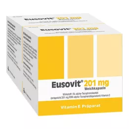 EUSOVIT 201 mg minkštos kapsulės, 180 vnt