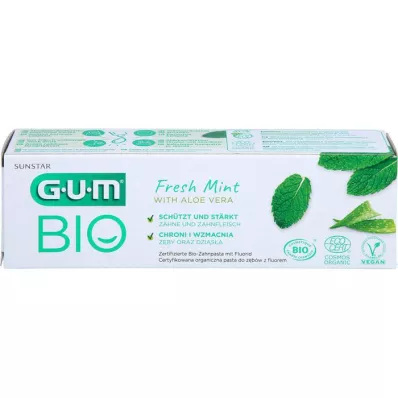 GUM Ekologiška dantų pasta su šviežiomis mėtomis, 75 ml