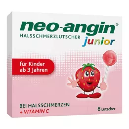 NEO-ANGIN Junior gerklės pastilės, 8 vnt