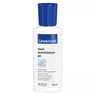Linola Sept rankų dezinfekcinis gelis, 80 ml Linola Sept rankų dezinfekcinis gelis, 80 ml
