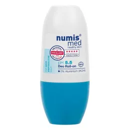 NUMIS med pH 5,5 dezodorantas roll-on, 50 ml