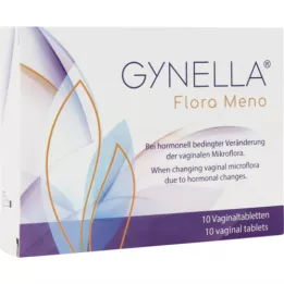 GYNELLA Flora Meno makšties tabletės, 10 vnt