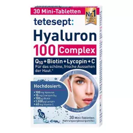 TETESEPT Hyaluron 100 Complex plėvele dengtos tabletės, 30 vnt