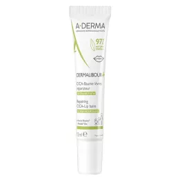 A-DERMA DERMALIBOUR+ CICA Lūpų balzamas, 15 ml