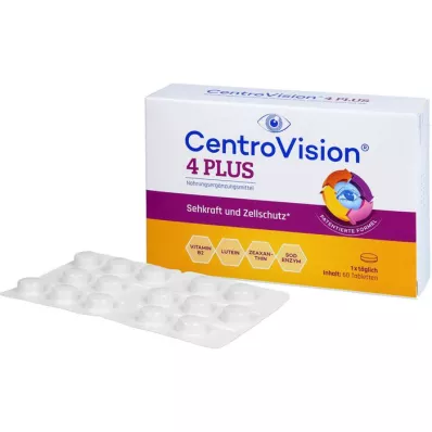 CENTROVISION 4 PLUS tabletės, 60 vnt