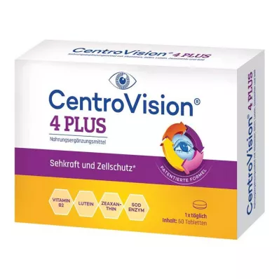 CENTROVISION 4 PLUS tabletės, 60 vnt CENTROVISION 4 PLUS tabletės, 60 vnt