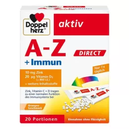 DOPPELHERZ A-Z+Immun DIRECT Granulės, 20 vnt