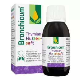 BRONCHICUM Čiobrelių sirupas nuo kosulio, 100 ml