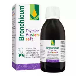 BRONCHICUM Čiobrelių sirupas nuo kosulio, 200 ml