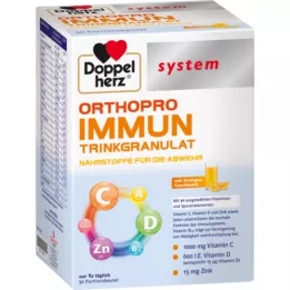 DOPPELHERZ Orthopro Immune geriamųjų granulių sistema, 30 vnt