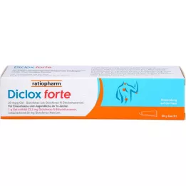 DICLOX forte 20 mg/g gelio, 50 g