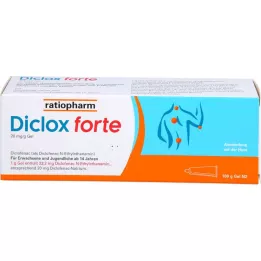 DICLOX forte 20 mg/g gelio, 100 g